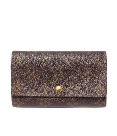 訳あり LOUIS VUITTON 二つ折り財布 ポルトモネ ジップ モノグラム M61735 レディース メンズ ルイ・ヴィトン