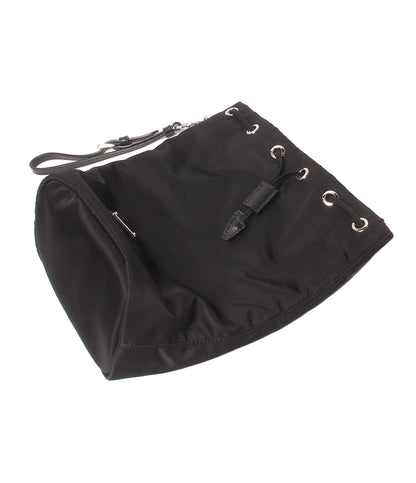美品 PRADA ハンドバッグ ポーチ 巾着 Re-Nylon 1NE369 メンズ レディース プラダ
