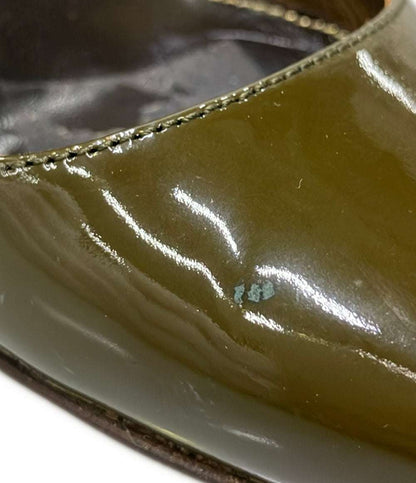PRADA アンクルストラップエナメルパンプス レディース SIZE 34 (22cm) プラダ