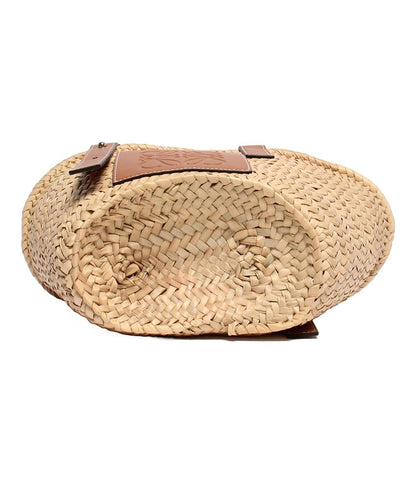 美品 LOEWE ハンドバッグ カゴバッグ バスケットバッグ スモール 412111 レディース ロエベ