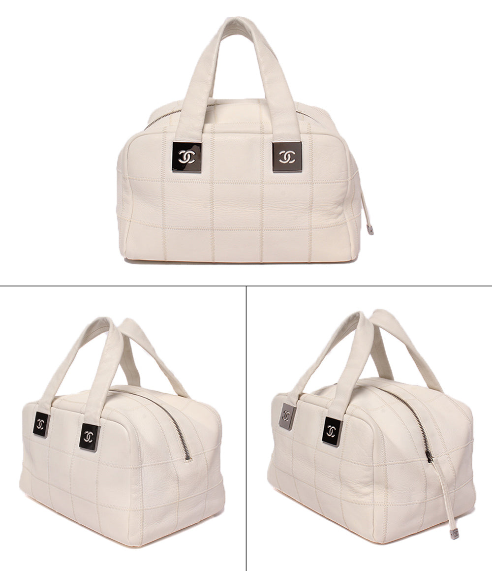 CHANEL ハンドバッグ トートバッグ ミニボストンバッグ シルバー金具 8