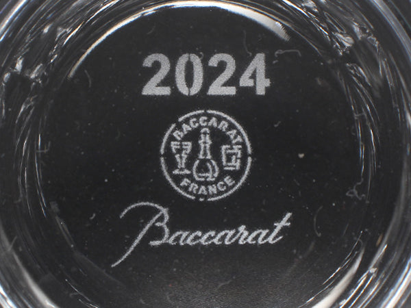 美品 Baccarat イヤータンブラー グラス 2点セット ペア 2024 ルテシア バカラ