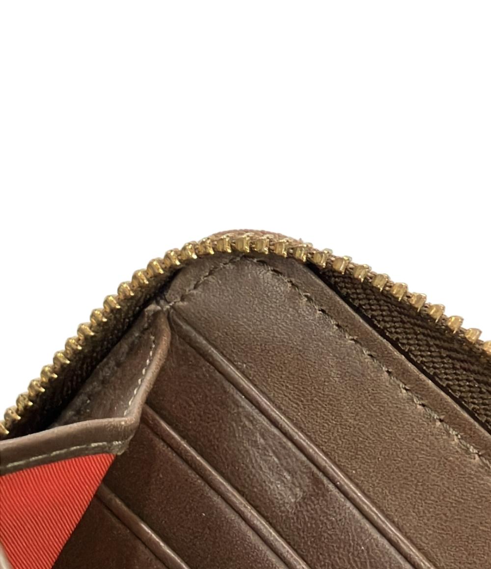 コーチ ラウンドファスナー長財布 シグネチャー レディース COACH