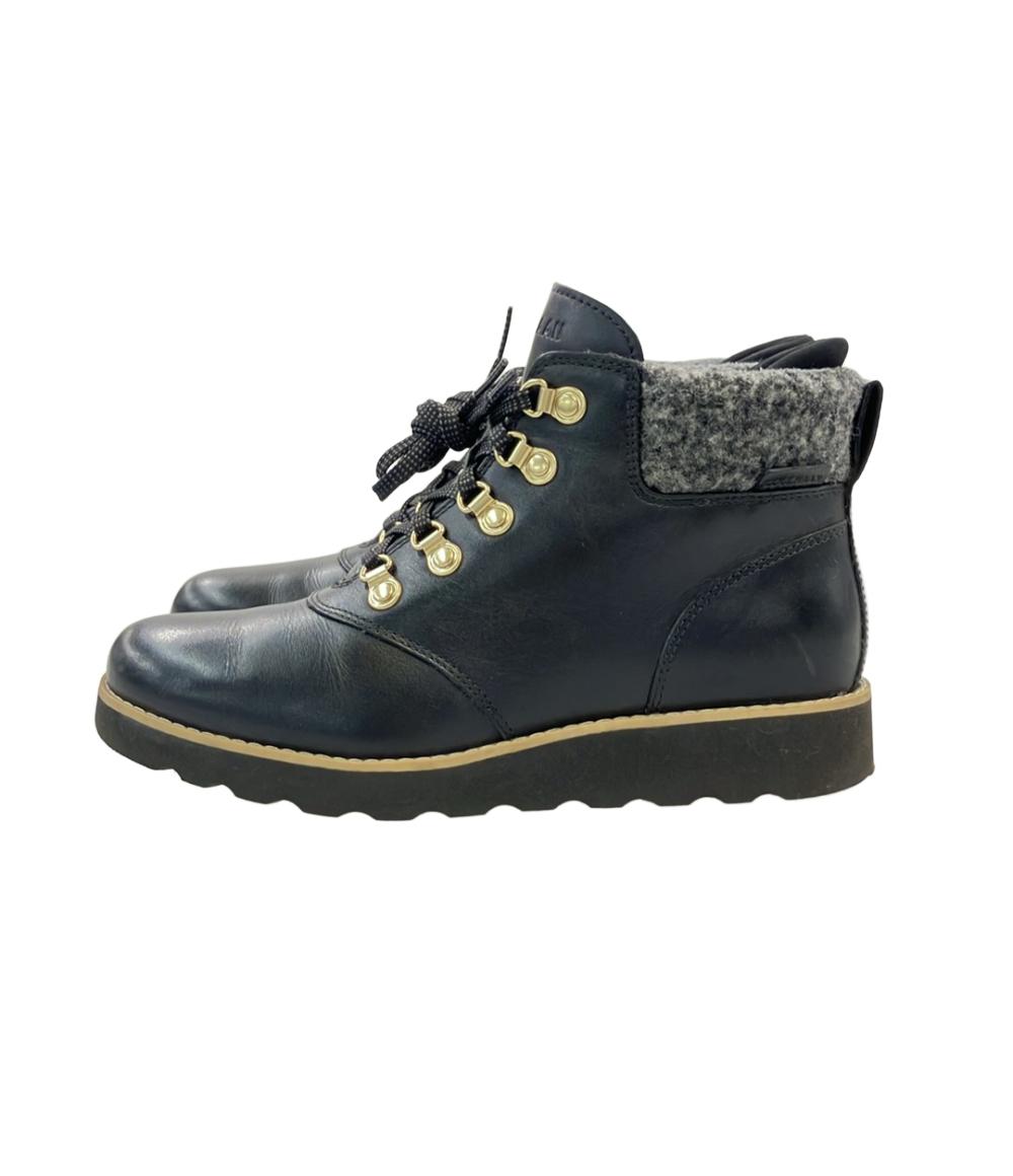 COLE HAAN ショートブーツ ナンタケット ラギッド ウォータープルーフ ハイカー ブーティー レディース SIZE 6 1/2 B (23.5cm) コールハーン