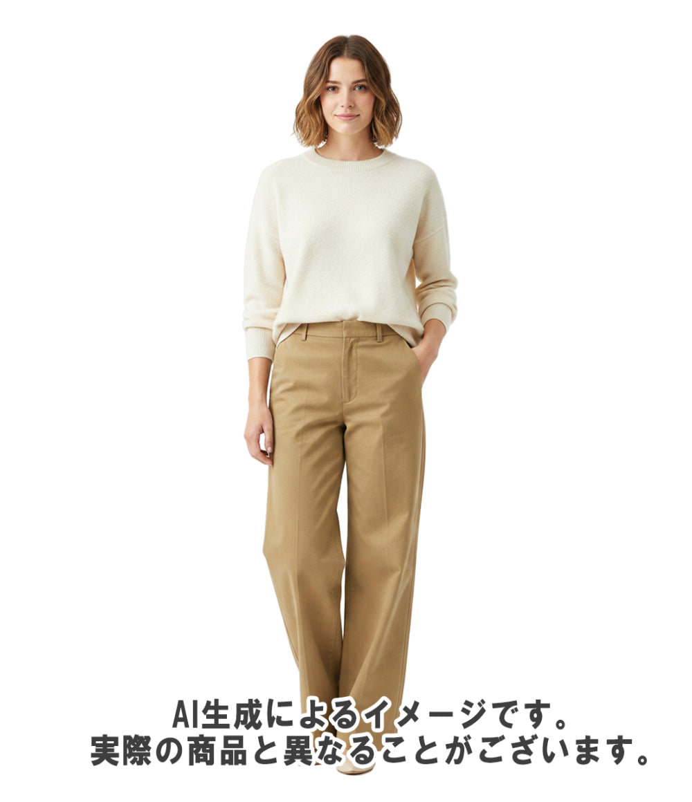 美品 HERMES タックデニムパンツ 07-7402 レディース SIZE 34 (XS) エルメス