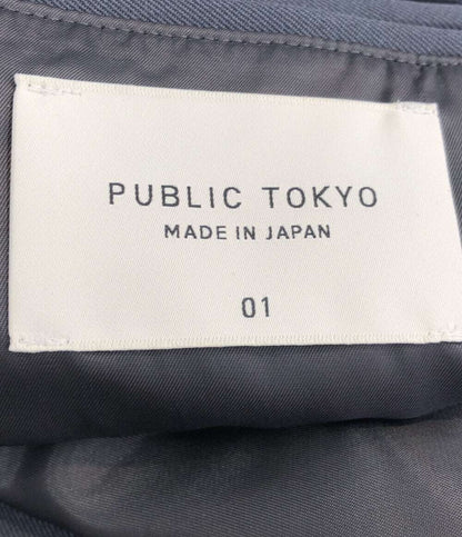 ノーカラージャケット      メンズ SIZE 1 (L) PUBLIC TOKYO