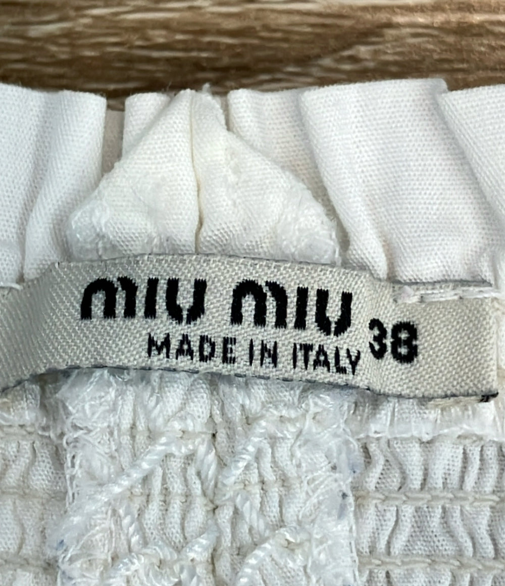Miu Miu ペチパンツ レディース SIZE 38 (M) ミュウ ミュウ