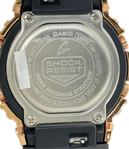 美品 CASIO 腕時計 G-SHOCK クオーツ GM-S5600PG レディース メンズ カシオ