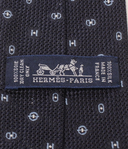 美品 エルメス ネクタイ シルク100% メンズ HERMES