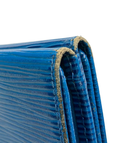 LOUIS VUITTON Wホック三つ折り財布 ポルトモネ ビエカルトクレディ エピ M63485 レディース メンズ ルイ・ヴィトン