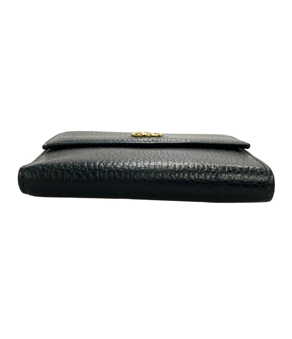 GUCCI ダブルホック 二つ折り財布 コンパクトウォレット レザー GG GUCCI ダブルホック 二つ折り財布 コンパクトウォレット レザー GG