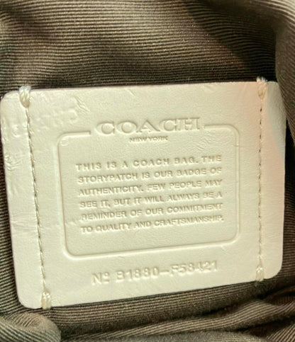 コーチ ミニショルダーバッグ 斜め掛け シグネチャー F58421 レディース COACH