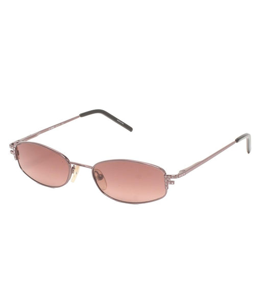【希少品】FENDI サングラス ピンク ユニセックス ヴィンテージ シールド Fendi FS507 624 Red Art Wrap Gradient Designer Italy Sunglasses