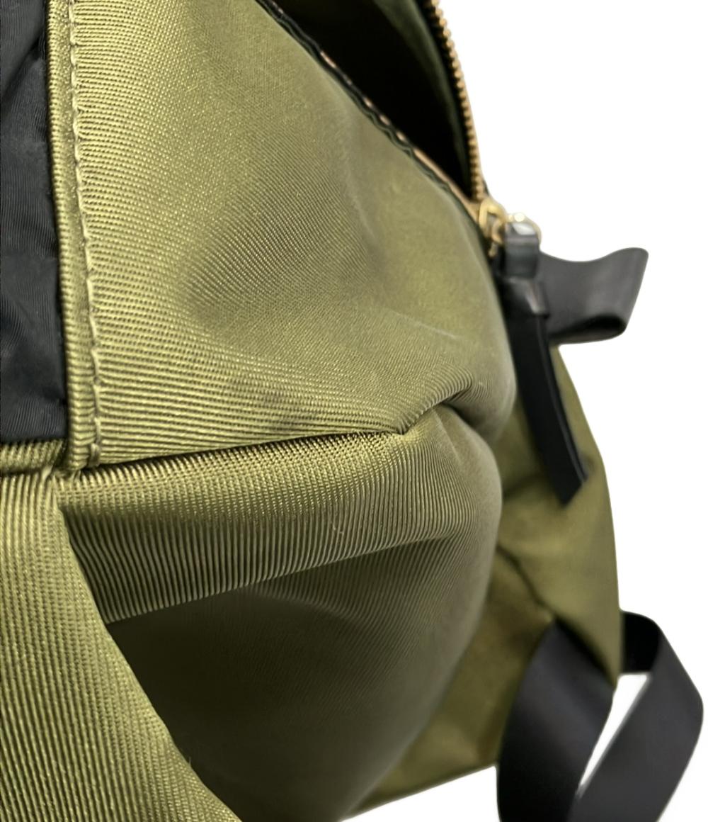 ランバンオンブルー リュック リボンモチーフ ナイロン トロカデロ レディース LANVIN en Bleu