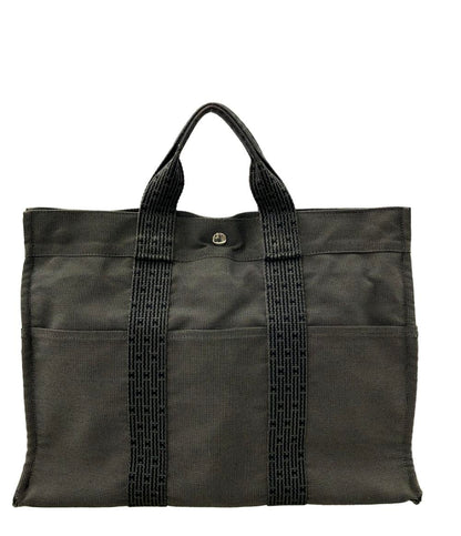 訳あり HERMES トートバッグ ハンドバッグ エールラインMM メンズ エルメス