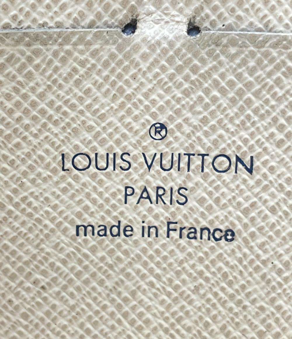 LOUIS VUITTON ラウンドファスナー長財布 ジッピーウォレット ダミエ アズール N60019 レディース メンズ ルイ・ヴィトン