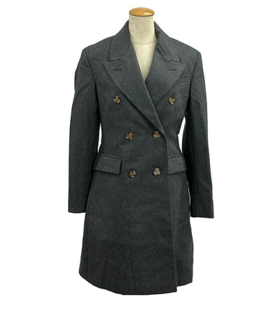 美品 バーバリー ダブルブレストコート ウール レディース SIZE UK6 (M) BURBERRY