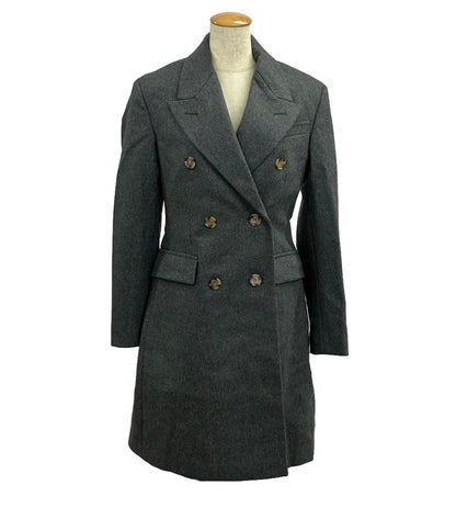 美品 バーバリー ダブルブレストコート ウール レディース SIZE UK6 (M) BURBERRY