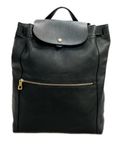 Longchamp リュック レザー ル・フローネ ノワール レディース ロンシャン