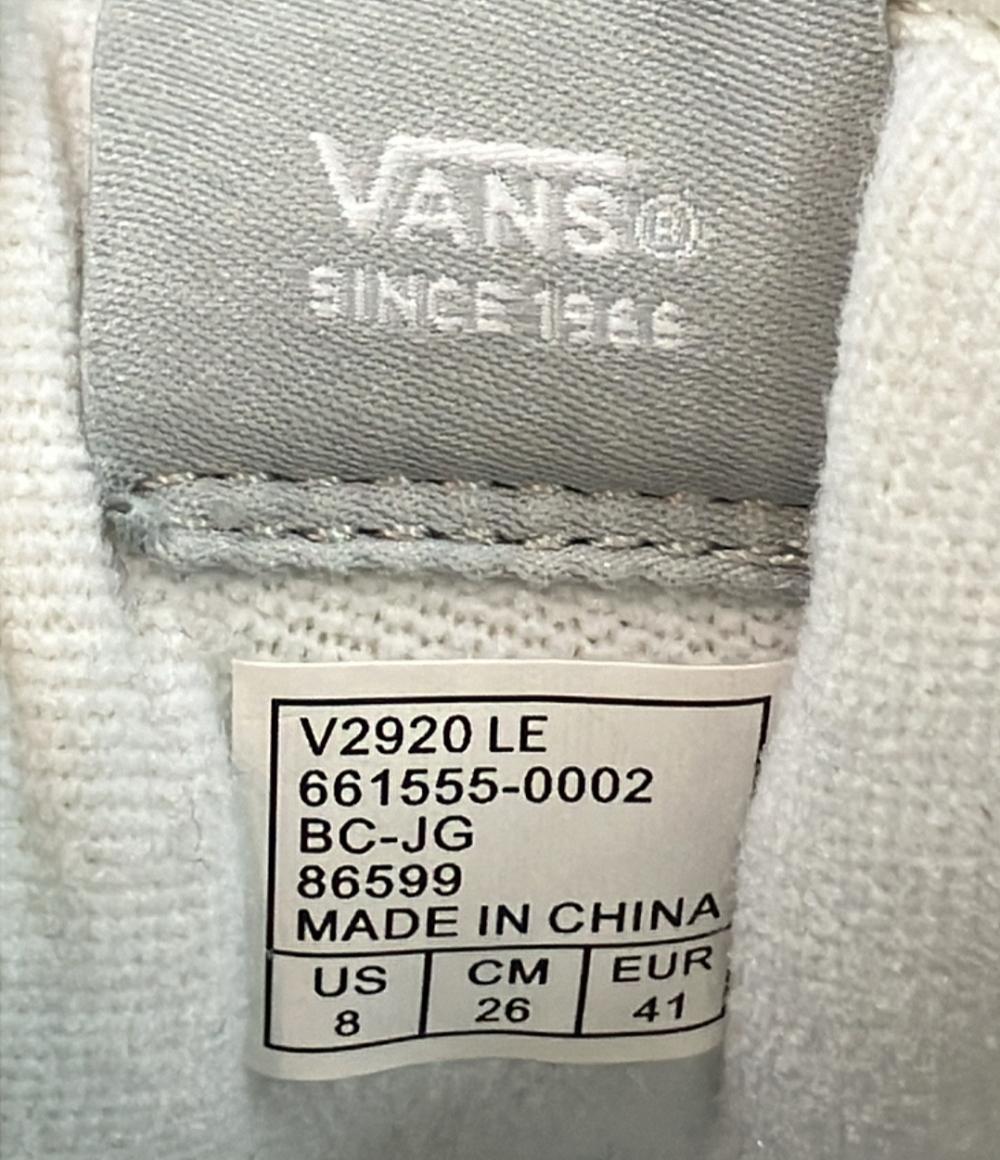 美品 VANS ローカットスニーカー リジダ V2920LE メンズ SIZE 26.0 (M) ヴァンズ