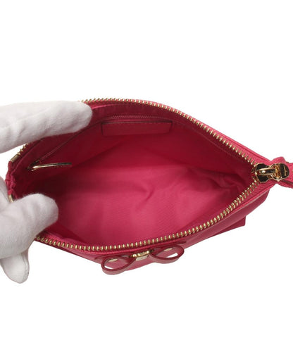 美品 サルヴァトーレフェラガモ ポーチ ヴァラ レディース Salvatore Ferragamo