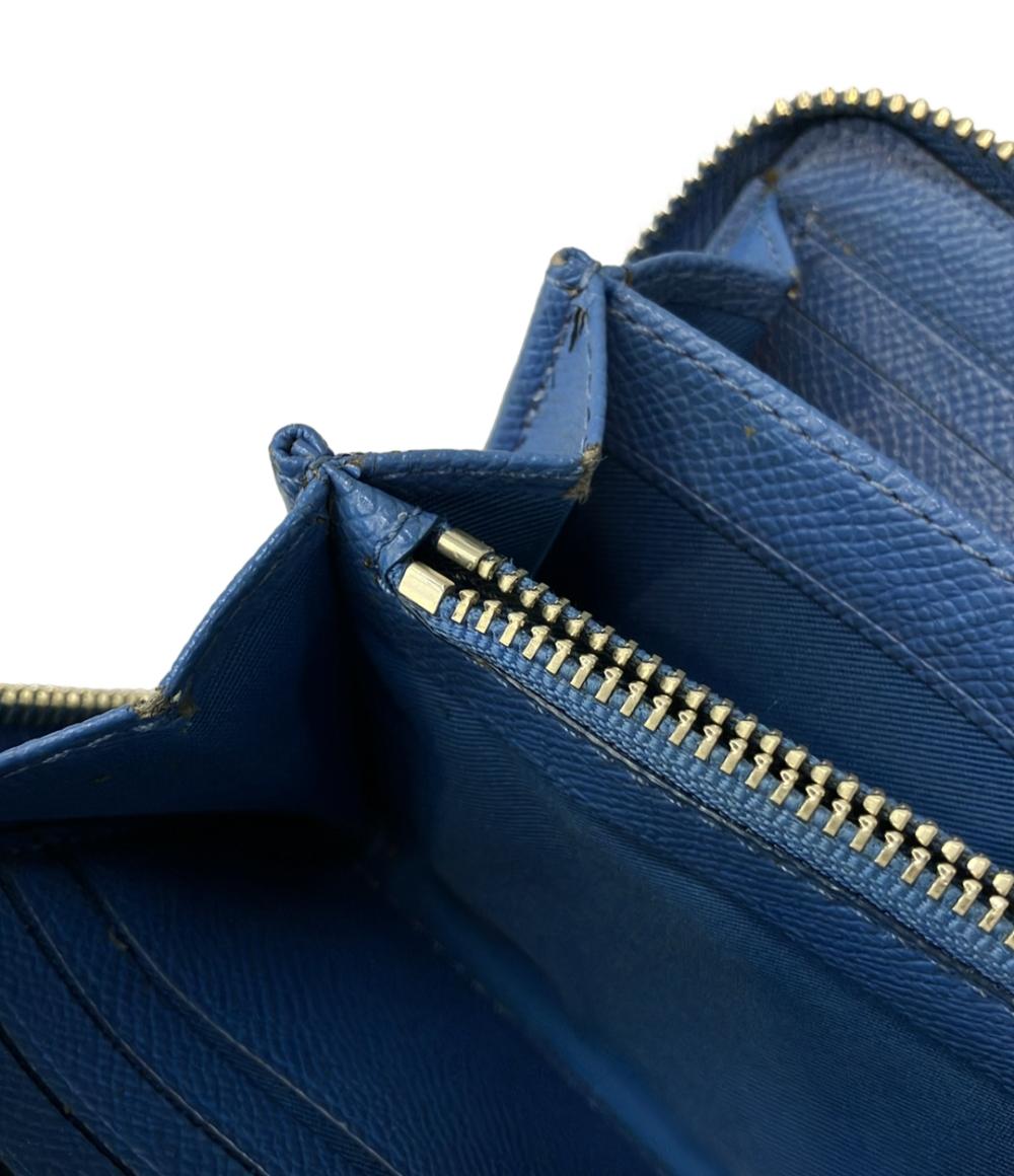 美品 コーチ ラウンドファスナー長財布 レディース COACH