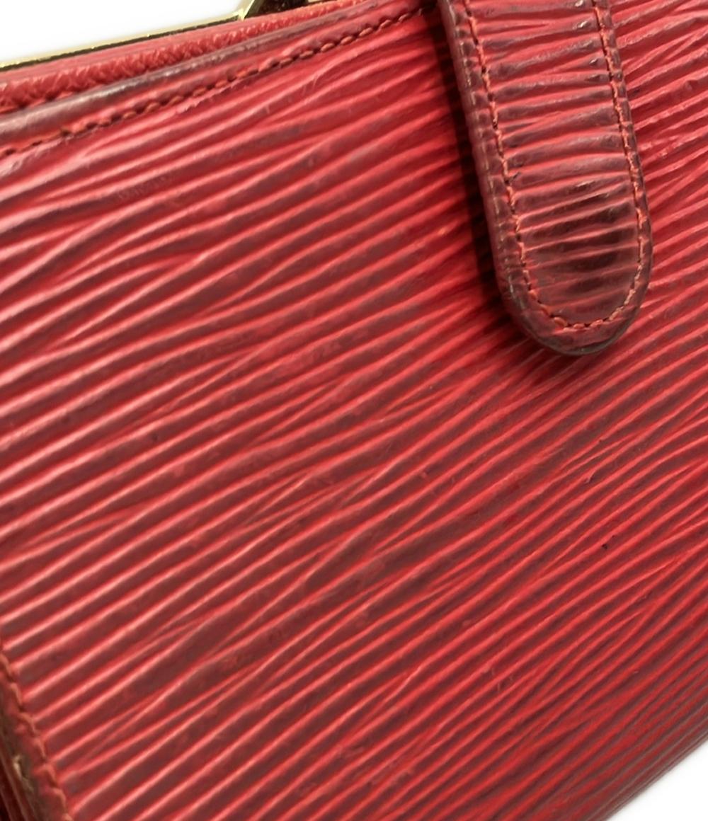 LOUIS VUITTON 二つ折り財布 ポルトモネ ビエ ヴィエノワ エピ M63247