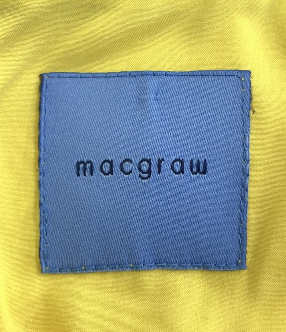 macgraw 半袖 シルクワンピース レディース SIZE 42 (L) マックグロー