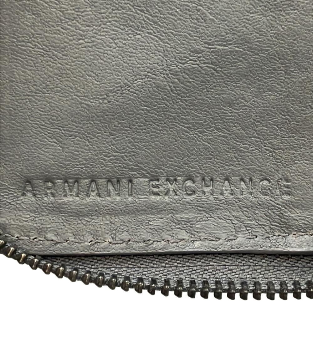 ARMANI EXCHANGE ラウンドファスナー二つ折り財布 メンズ アルマーニエクスチェンジ