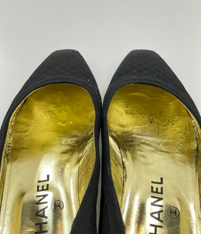 CHANEL フラットパンプス マトラッセ レディース SIZE 37 (24cm) シャネル