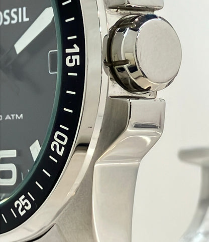 FOSSIL 腕時計 クオーツ ブラック AM-4360 メンズ フォッシル