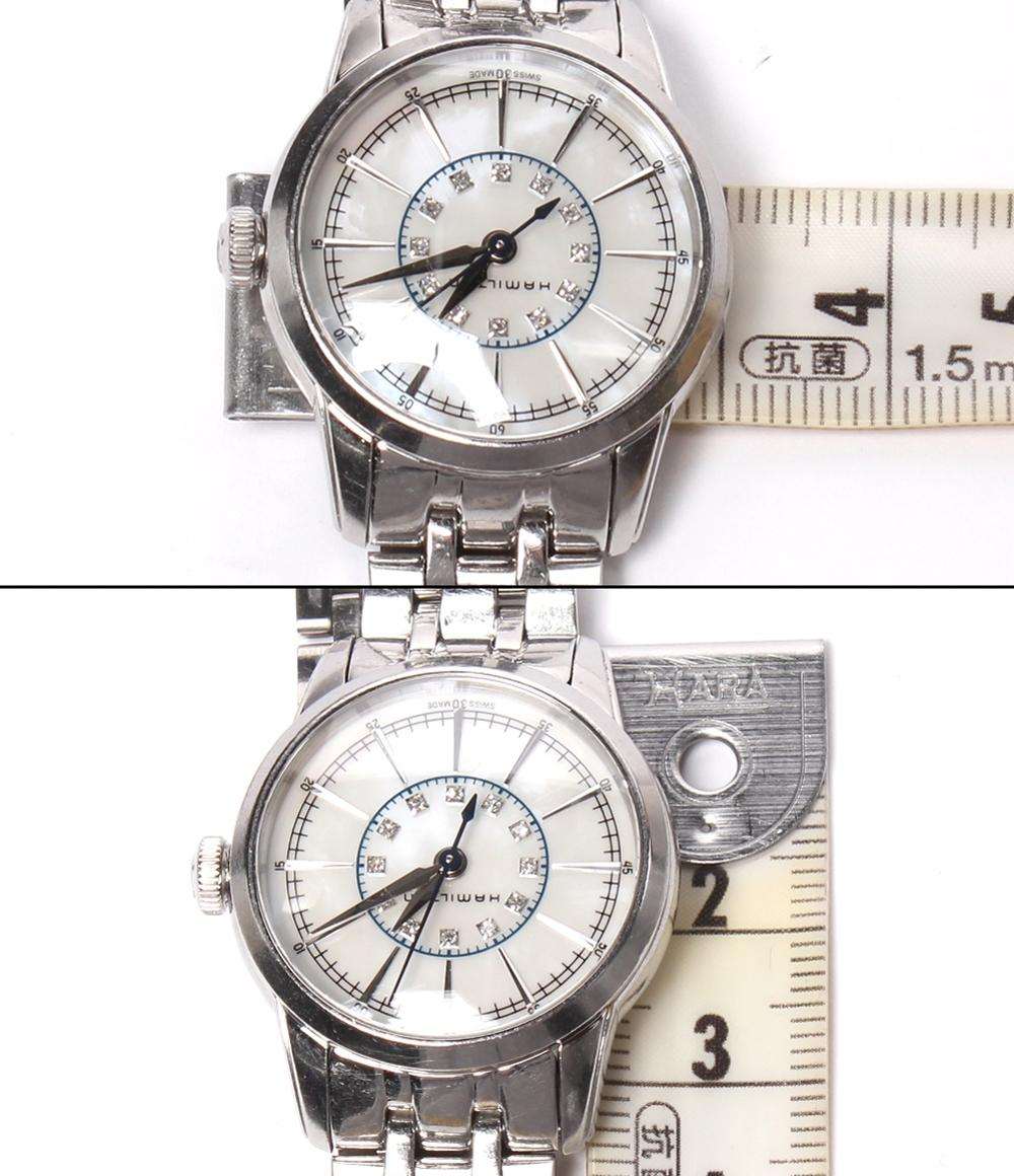 HAMILTON 腕時計 レイルロード Railroad クオーツ シェル H403110 レディース ハミルトン