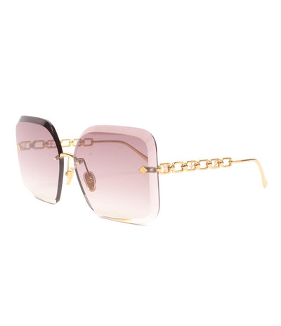 美品 LOUIS VUITTON サングラス アイウェア ジュエルスクエアサングラス Z2163U レディース メンズ ルイ・ヴィトン