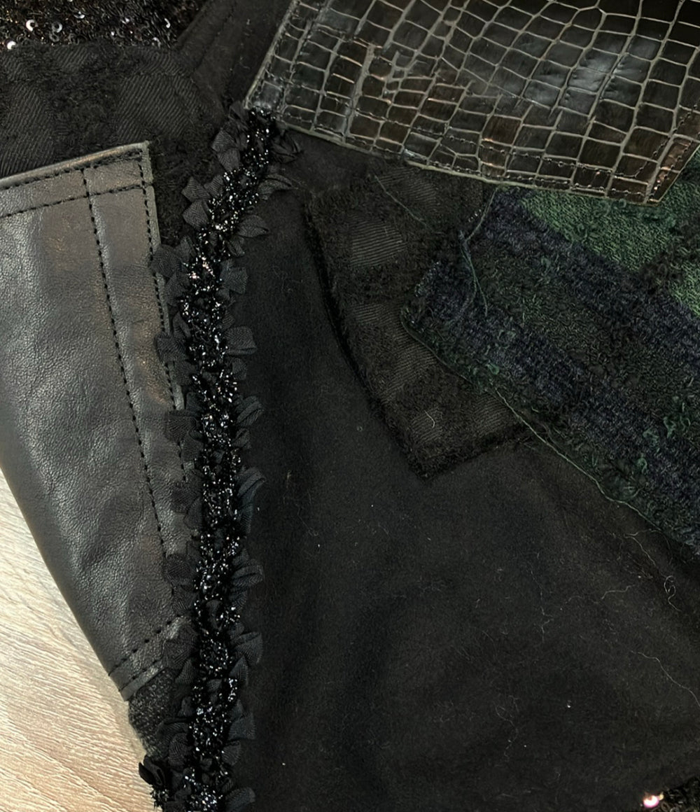 JUNYA WATANABE COMME des GARCONS デニムスカート パッチワーク JN-S004 レディース SIZE XS ジュンヤワタナベコムデギャルソン