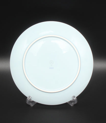 美品 Royal Copenhagen クーププレート 皿 23cm フラワーエンブレム ロイヤルコペンハーゲン