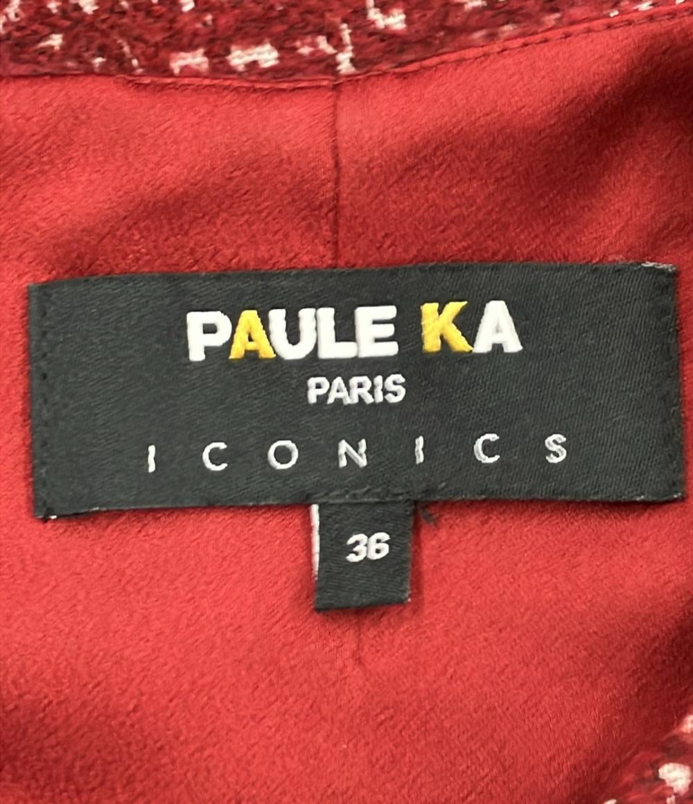 美品 ポールカ ノースリーブワンピース レディース SIZE 36 (S) PAULE KA