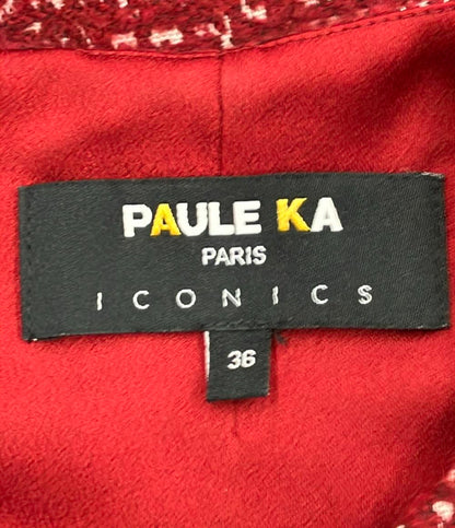 美品 ポールカ ノースリーブワンピース レディース SIZE 36 (S) PAULE KA