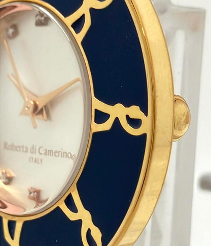 ③-174  602　腕時計 クオーツ シルバー RC-7743 レディース Roberta di Camerino