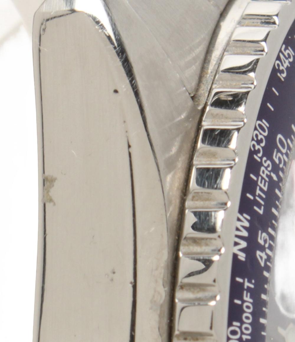 SEIKO 腕時計 パイロット クオーツ ブルー系 7T92-0CF0 メンズ セイコー