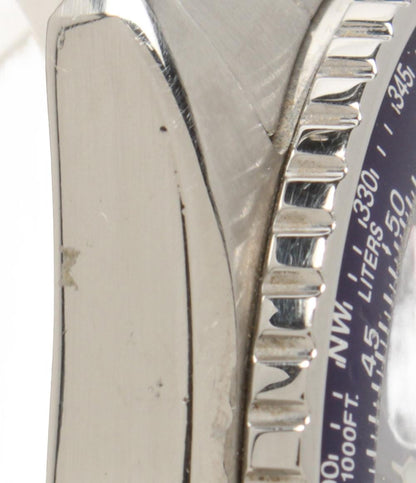 SEIKO 腕時計 パイロット クオーツ ブルー系 7T92-0CF0 メンズ セイコー