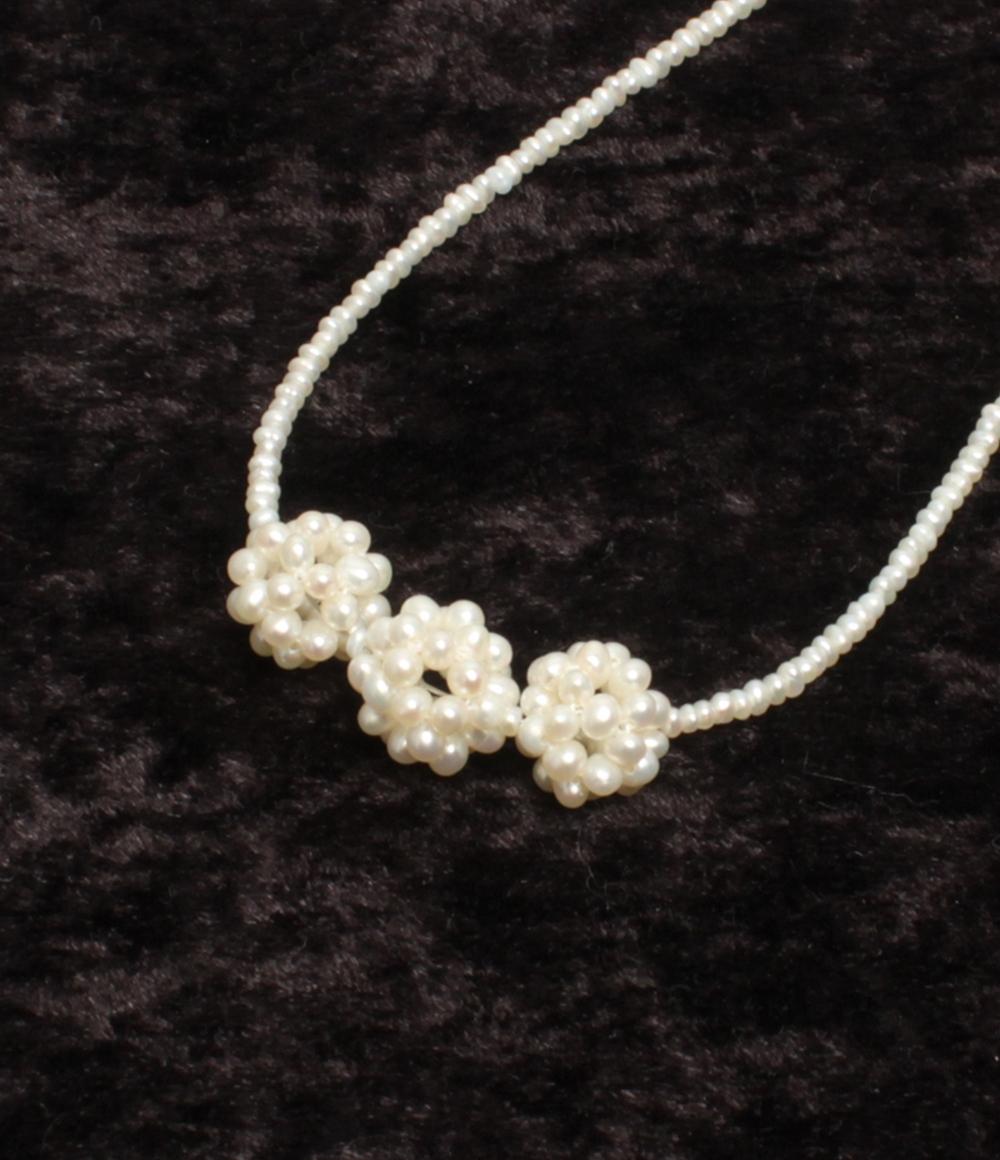 ネックレス 淡水パール レディース