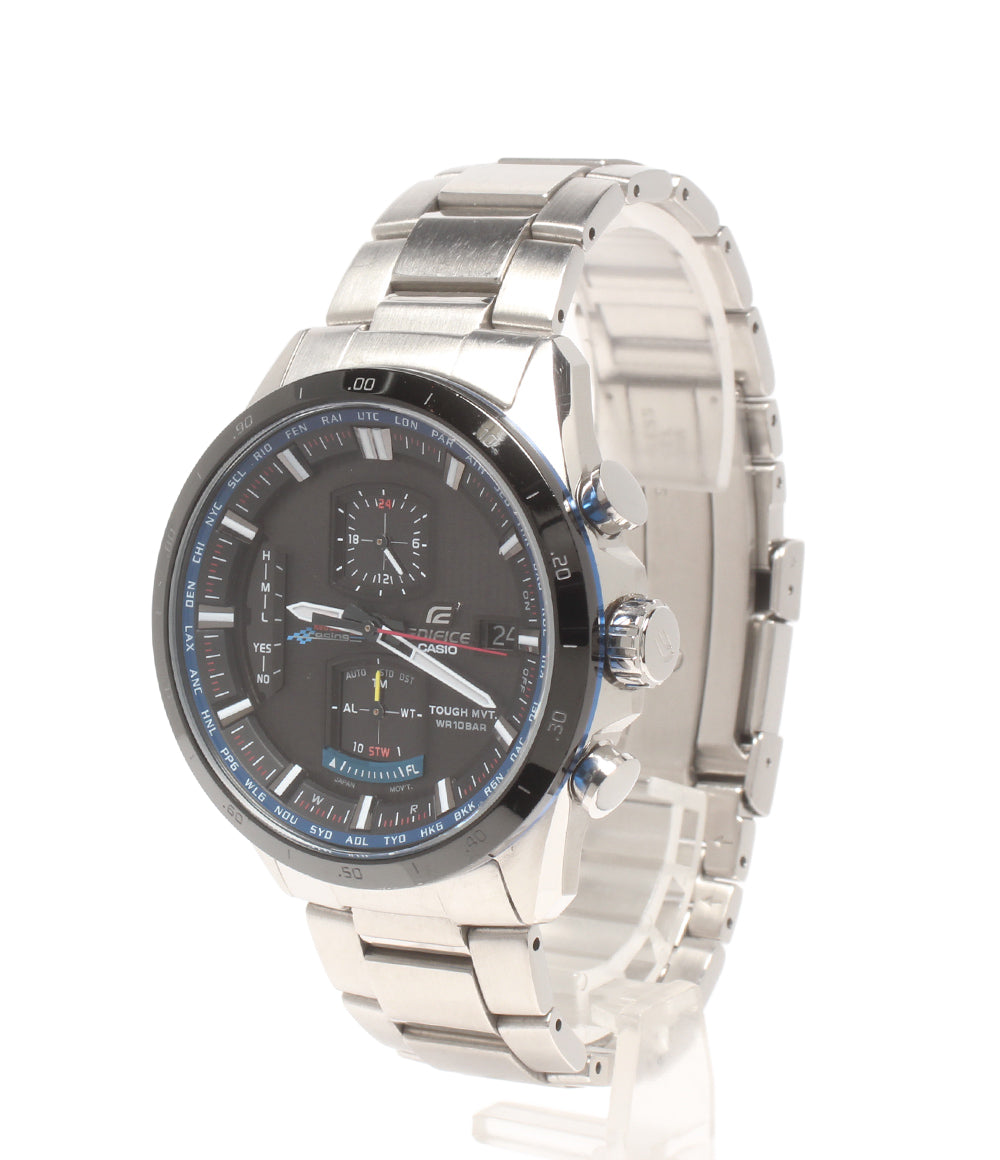 CASIO 腕時計 レッドブルレーシング 電波ソーラー エディフィス EDIFICE ソーラー ブラック EQW-A1100RB メンズ カシオ