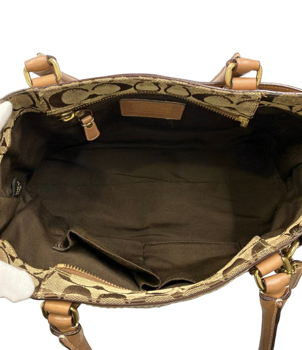 COACH トートバッグ ショルダーバッグ 肩掛け シグネチャー F10507 レディース コーチ