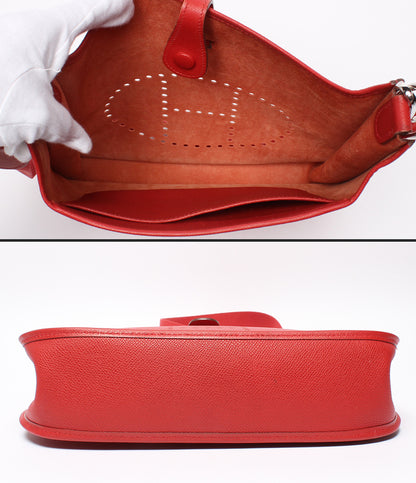 HERMES ショルダーバッグ シルバー金具 □H刻印 肩掛け 斜め掛け エヴリン1 PM レディース エルメス
