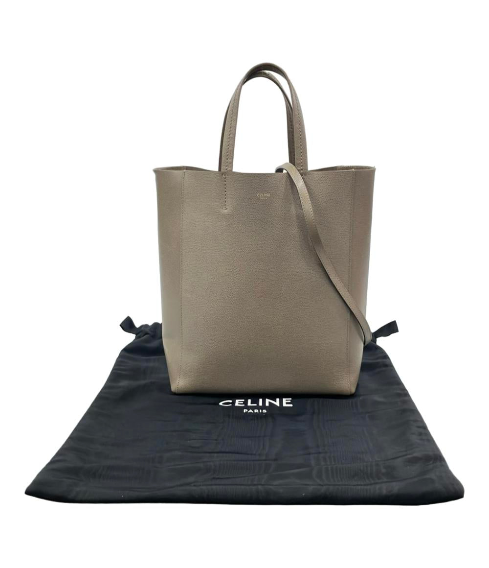 CELINE 2WAY ハンドバッグ ショルダーバッグ 斜め掛け バーティカル カバ スモール レディース セリーヌ