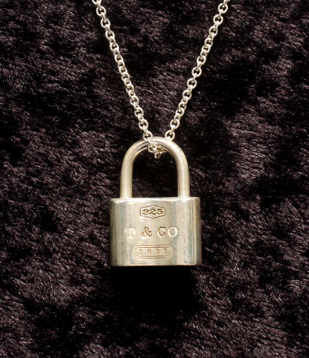 Tiffany & Co. ネックレス SV925 1837 パドロック レディース ティファニー