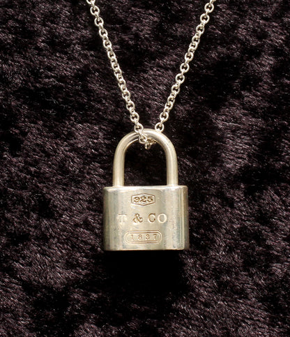 Tiffany & Co. ネックレス SV925 1837 パドロック レディース ティファニー
