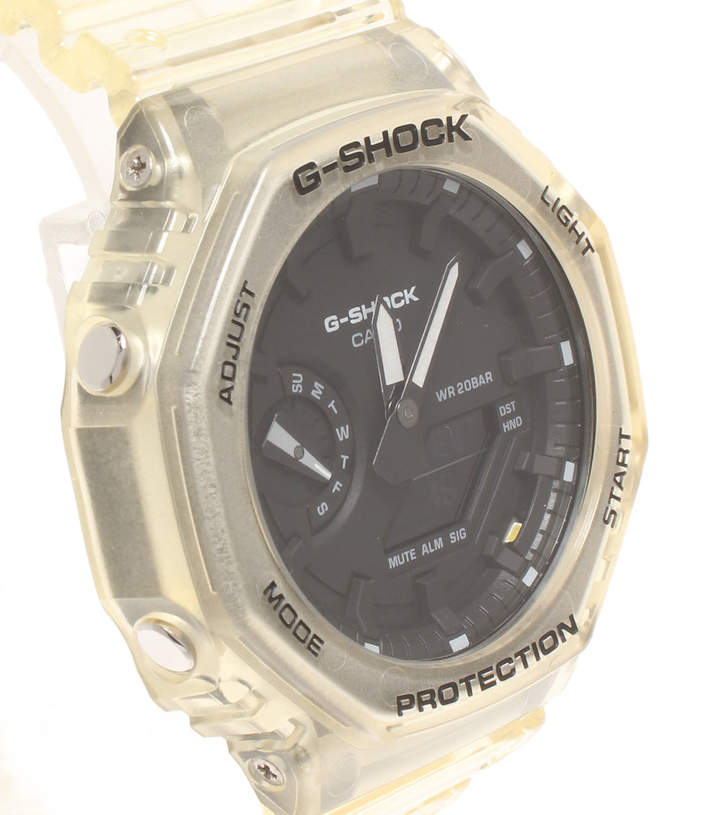CASIO 腕時計 G-SHOCK クオーツ ブラック GA-2100SKE レディース メンズ カシオ