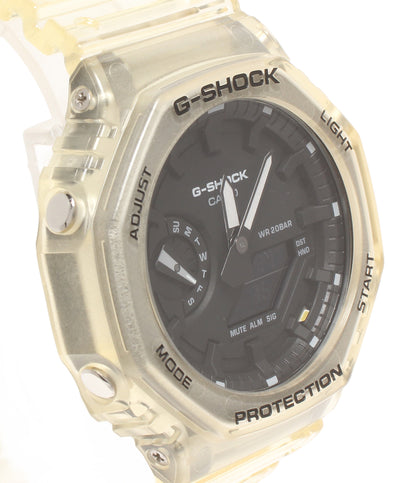 CASIO 腕時計 G-SHOCK クオーツ ブラック GA-2100SKE レディース メンズ カシオ
