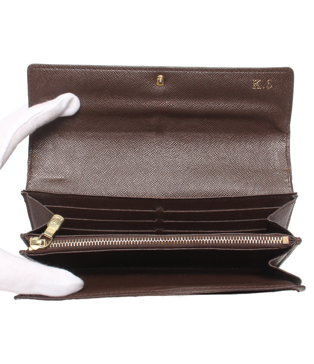 LOUIS VUITTON 長財布 ポルトフォイユ サラ ダミエ N61734 レディース ルイ・ヴィトン